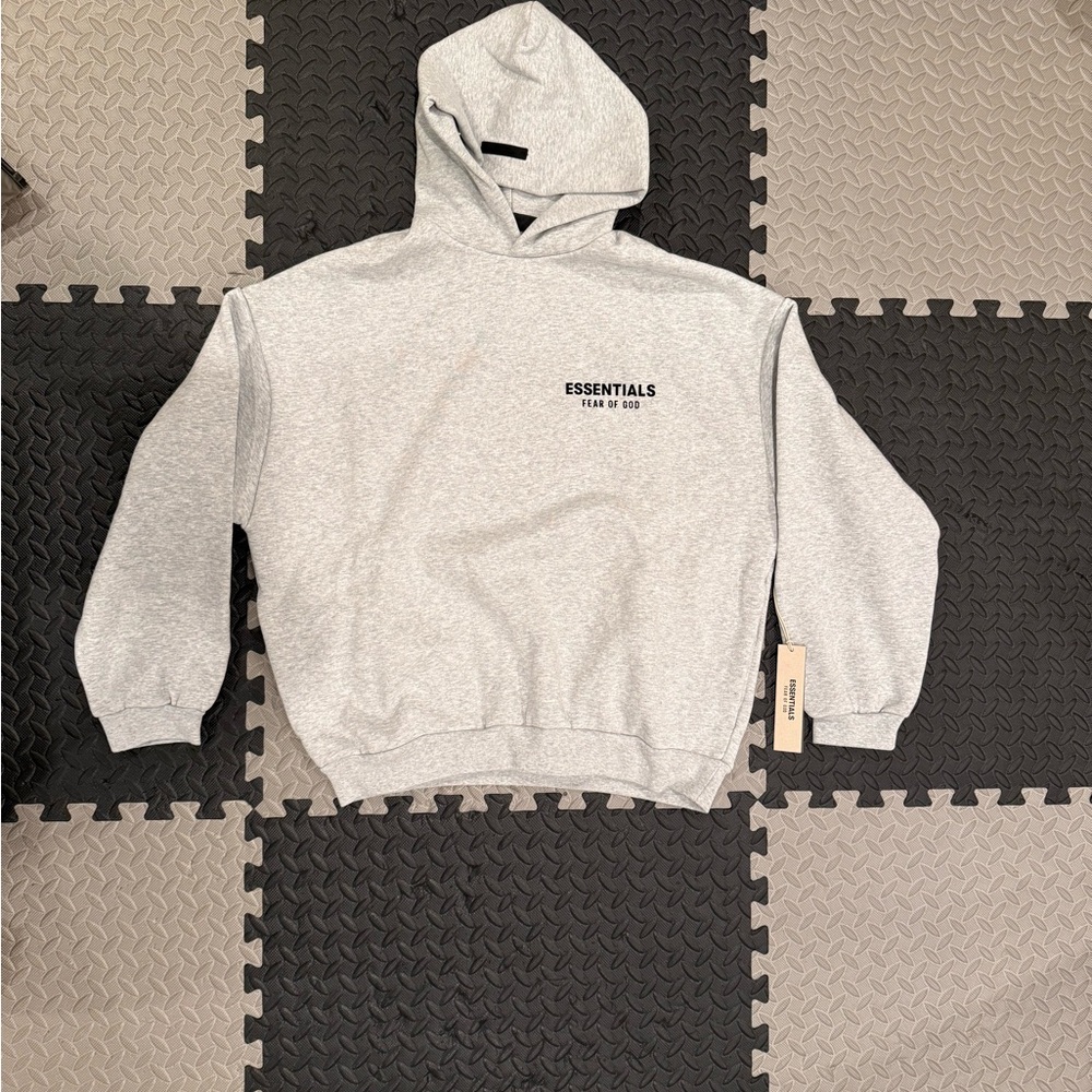 Essentials Fear of God Gray Hoodie FALL WINTER 2024 release